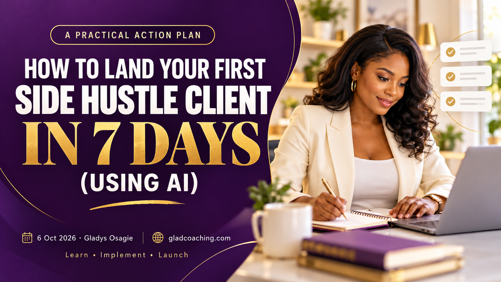 Your First Side Hustle Client.